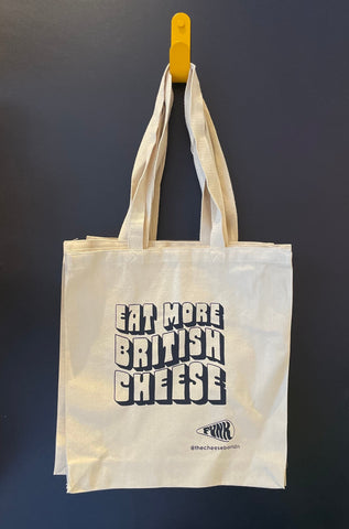 EAT MORE BRITISH CHEESE - Tote Bag